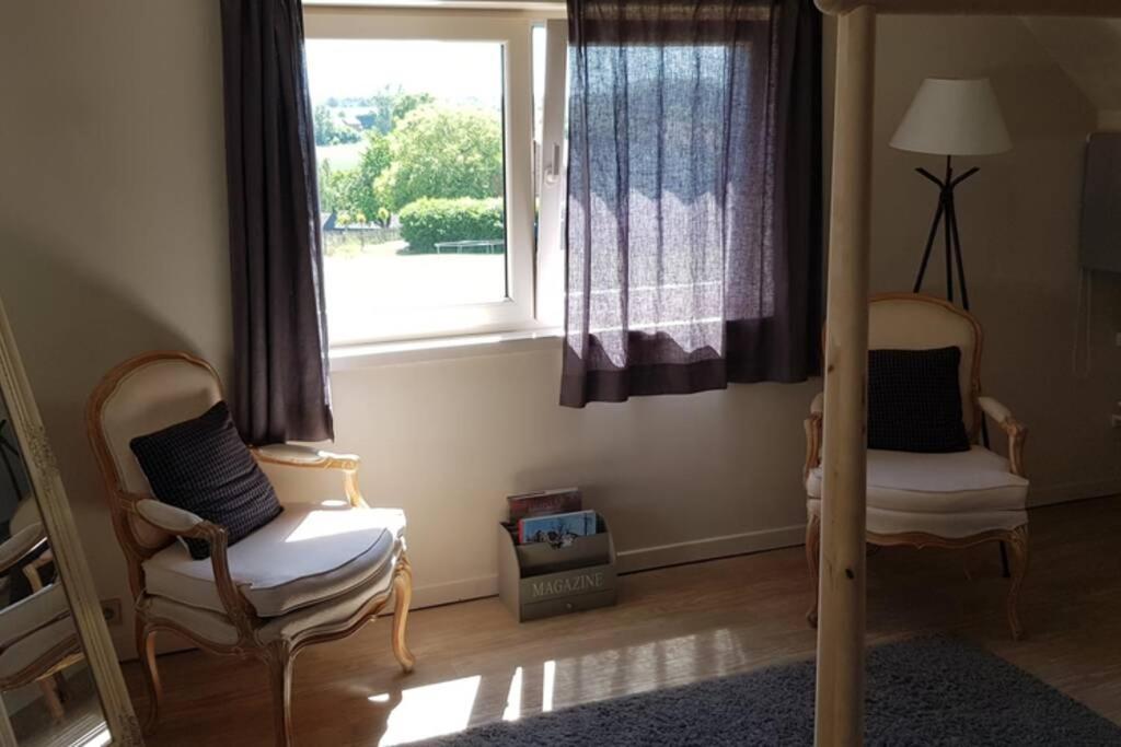 Appartement Isole, 1 Chambre Avec Terrasse Privee Ramillies Bagian luar foto